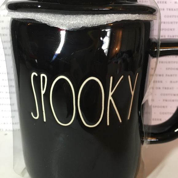 Rae Dunn Spooky Haunted House Topper Mug Halloween - Picture 3 of 6